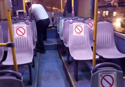 کرونا‌ ۴۰ درصد ظرفیت اتوبوس های نیشابور را حذف کرد