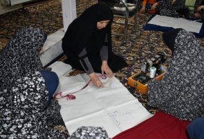 پایان دوره آموزشی ۴۶۰ ساعته نازک دوزی خیاطی در زندان نیشابور