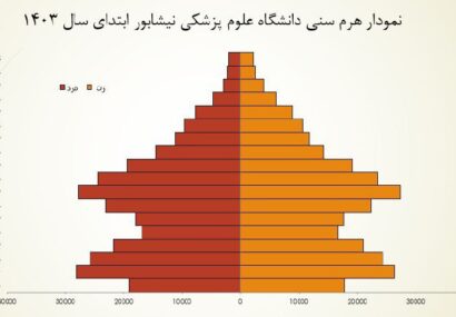 کودکان و میانسالان، پرجمعیت ترین گروه های سنی نیشابور