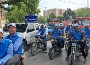 اجرای مانور گشت آب در نیشابور برای مدیریت بحران کم‌آبی