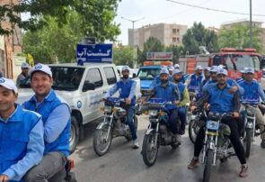 اجرای مانور گشت آب در نیشابور برای مدیریت بحران کم‌آبی