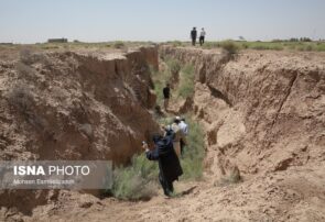 بزرگترین فرونشست ایران در نیشابور