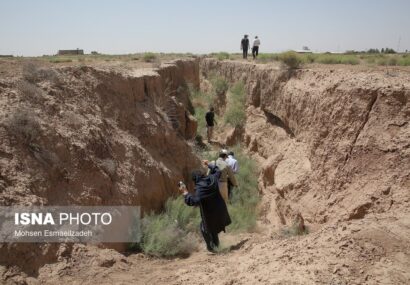 بزرگترین فرونشست ایران در نیشابور